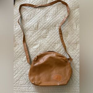 Carlos Falchi Italian leather Crossbody purse Bag